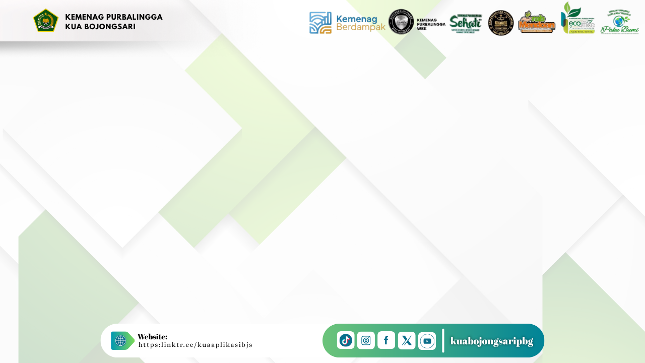 Header Kemenag Purbalingga KUA Bojongsari